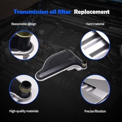 4T60E 4T65E Automatic Transmission Filter Oil Pan Gasket Kit TF-161 - style: 8651651