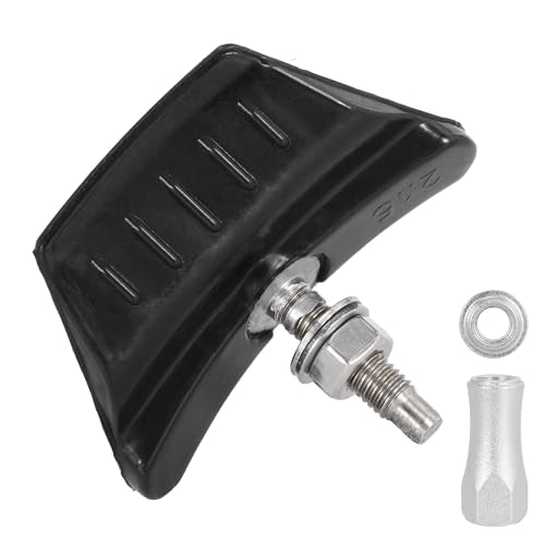 2.15" CNC Motorcycle Wheel Rim Lock Nut Anti-Slip Tire Fixer for Dirt Bike - size: 2.15inch, style: Half Molded Rubber
