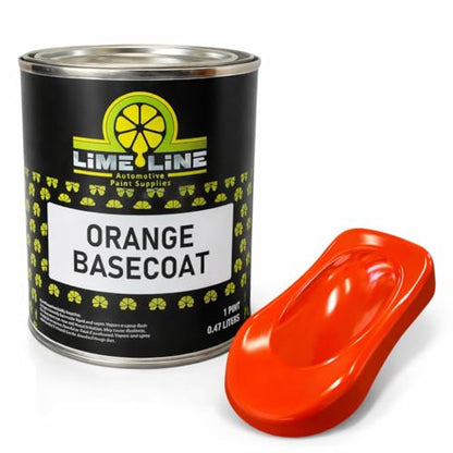 LiME LiNE Automotive Basecoat Paint (1 Pint) (Orange) - color: Orange.