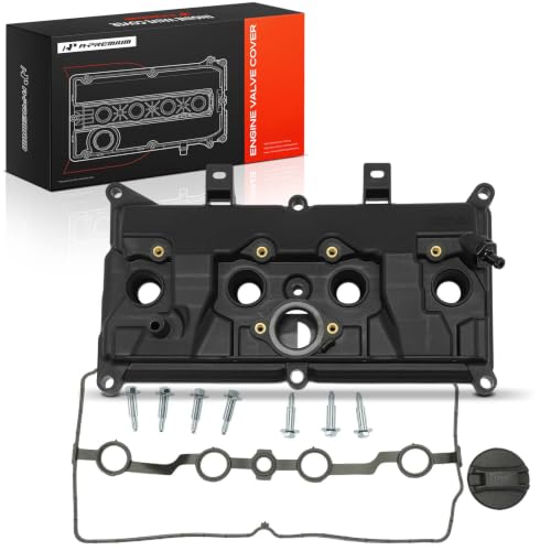 A-Premium Engine Valve Cover with Bolt, Gasket & Cap Compatible with Nissan Sentra 2013-2019 1.8L