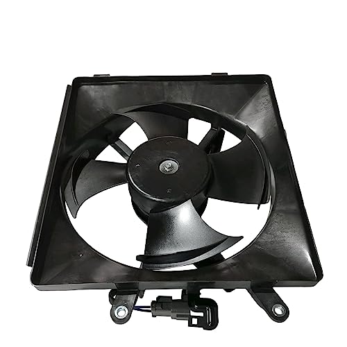 PartsFlow A/C Condenser Cooling Fan Assembly 38605PLCJ013 For 2001 2002 2003 2004 2005 Honda Civic 1.7L 4 Cyl 620-220 - color: For Honda Civic