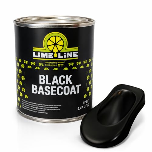 LiME LiNE Automotive Basecoat Paint (1 Pint) (Black) - color: Black