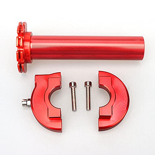 NIBBI Full Twist Throttle Mini Bike Throttle - color: Red