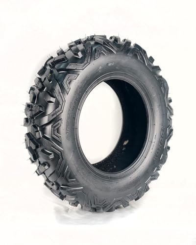 GarveeTech Set of 2 ATV UTV All-Terrain Tires 25x8-12, 6PR Tubeless Heavy Duty Off-Road Tires for Mud & Sand, Durable Off-Road Performance & High Load Capacity - size: AT25X8-12, style: Pattern 110