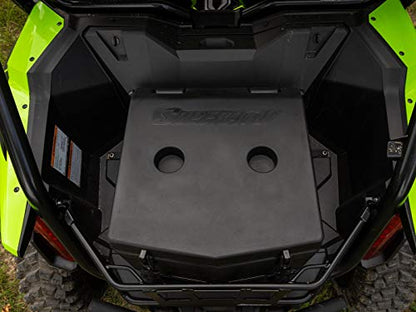 SuperATV Heavy Duty Rear Insulated UTV Cooler/Cargo Box for 2019+ Honda Talon 1000R /1000X / 2020+ Honda Talon 1000X-4 | Multi Function Storage w/Mounting Kit | Sealed Lid Keeps Ice in & Mud Out