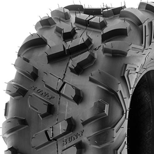 Set of 2 SunF Power.II 22x10-10 ATV UTV Off-Road Tires, All-Terrain, 6 PR, Tubeless A051 - size: 22x10-10