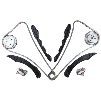 Autoexact Engine Timing Chain Kit W/Sprocket Tensioner Guide Fit for Subaru Forester Legacy Outback 2011-2015 2.5L 13143AA110 13142AA103 - size: Fit for 2011-2015 Subaru - 2.5L