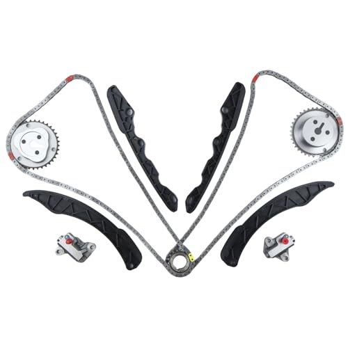 Autoexact Engine Timing Chain Kit W/Sprocket Tensioner Guide Fit for Subaru Forester Legacy Outback 2011-2015 2.5L 13143AA110 13142AA103 - size: Fit for 2011-2015 Subaru - 2.5L