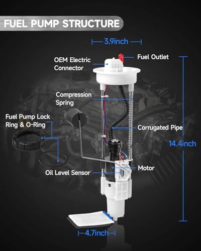 Fuel Pump Assembly for Polaris Ranger 570 800 Crew EFI 500 ETX