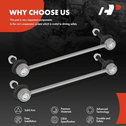 A-Premium Rear Sway Bar Link Stabilizer Bar Link, Compatible with Mini