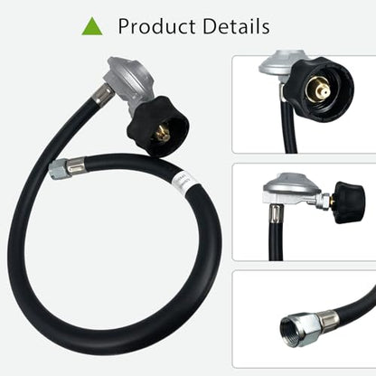 25IN for Weber Hose and Regulator Kit, for Weber/Genesis Grill Regulator - size: 25in for Weber Genesis/Spirit/Sumit