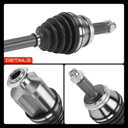 A-Premium Front Right Passenger Side CV Axle Shaft Assembly