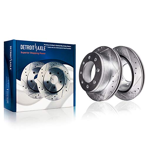 Detroit Axle - 8pc Brake Kit for 2012-2021 Nissan NV1500 NV2500 NV3500 - size: 8PR55091/KIT