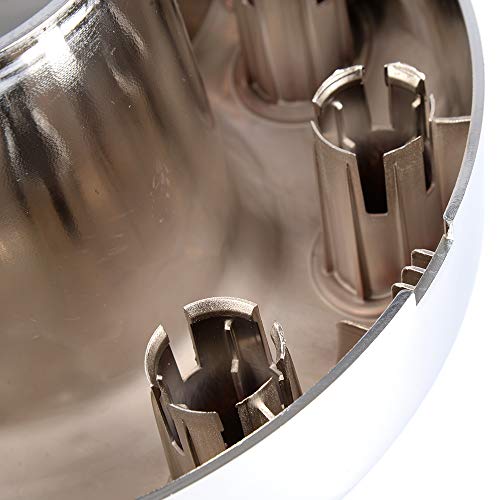 GRAND ORANGE Chrome Wheel Center Hub Cap Replaces Compatible with 2005-2018 Ford F350 Super Duty Dually Front 4X4 5C3Z1130TA - color: Fit 2005-2018 F350