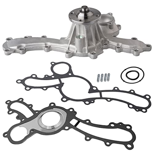 AUQDD AW6037 Professional Water Pump Kit With Gasket Fit For (Engine 4.0L V6 Only) 2005-2011(TO 10/2010) Toyota Tundra /2003-2009 4Runner /2007-2009 FJ Cruiser /2005-2015 Tacoma - size: AW6037