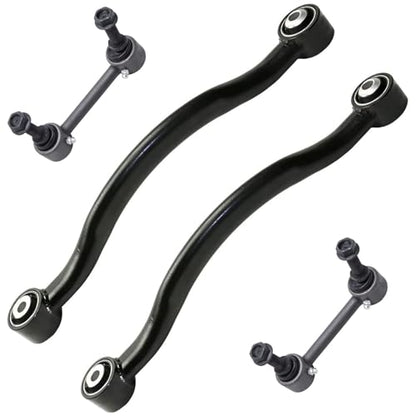 Detroit Axle - 4pc Rear Control Arms Kit for Jeep 2012-2019 Grand Cherokee - size: 4CS48146/4PC