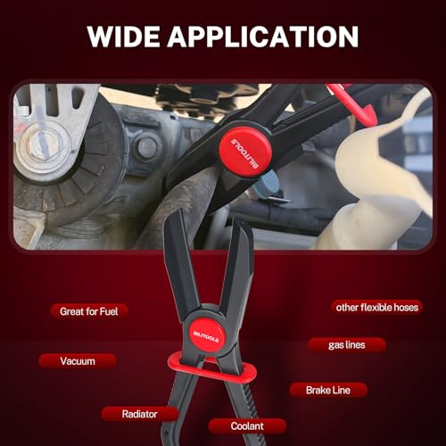 BILITOOLS 3pcs Hose Pinch Off Pliers Set, Straight Clamp Tool for Lines - size: 3-Piece, style: Straight