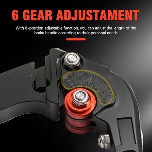 LIDSCURA CBR300R Motorcycle Brake Clutch Levers, Replacement for Honda GROM/MSX125 2014-2022, Replacement for Honda CBR250R 2011-2015, Replacement for Honda CB300R 2018-2021
