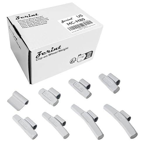 MC-M80 Wheel Weight Kit MC Style 80pcs/kit, Grey 80pcs/kit: 0.25oz, 0.5oz, 0.75oz, 1oz 15pcs Each, 1 1.25oz, 1.5oz, 2oz and 2.5oz 5pcs Each - size: MC-M80