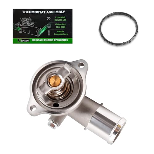 Aluminum Engine Coolant Thermostat Housing Assembly for 3.6L Wrangler JK - size: 902852(Upgrade Aluminum)