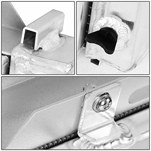 OHOB-Cool 3 Row Full Aluminum Radiator for 1968-1987 Chevy Chevelle C10 C20 C30 Pontiac Oldsmobile with Shroud+Fan+Relay - size: 68-87 Chevy
