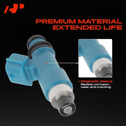 A-Premium Set of 4 Fuel Injectors Compatible with Subaru
