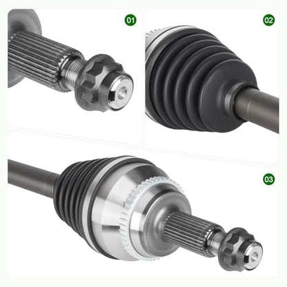 Front Right CV Axle Shaft Assembly