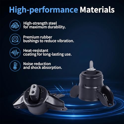 Engine Motor Mount Fits 2012-2017 Accent 1.6L, 2014-2016 Elantra 2.0L - size: 2012-2017Accent1.6L
