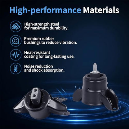 Engine Motor Mount Fits 2012-2017 Accent 1.6L, 2014-2016 Elantra 2.0L - size: 2012-2017Accent1.6L