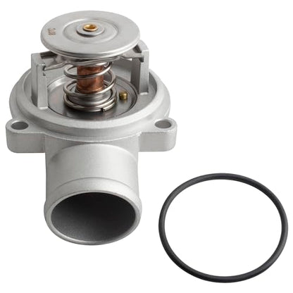 BOXI 902-5175 Engine Coolant Thermostat Housing Assembly Fits for Mercedes-Benz C230 2002 Kompressor Coupe 2-Door L4 2.3L / Replaces ‎944189 1112001715