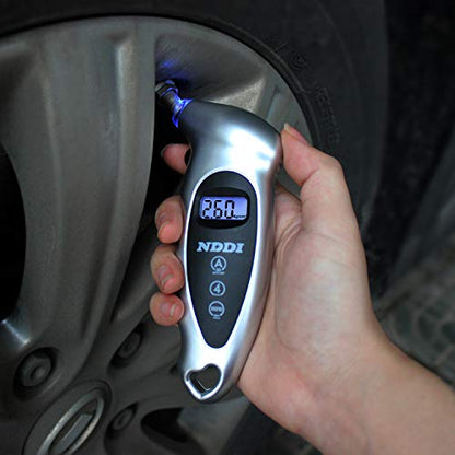 NDDI 2-Pack Digital tire Pressure Gauge 150 PSI