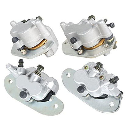 labwork Front Rear Brake Calipers Replacement for Yamaha Viking 700 YXM700