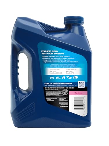 Valvoline Heavy Duty Synthetic Blend 15W-40 Diesel Engine Oil 1 Gallon - size: 1 Gallon, style: Synthetic Blend