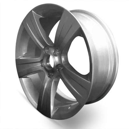 For 2011-2017 Jeep Patriot 17 Inch Painted Silver Alloy Rim - OE Direct Replacement - Road Ready SUV Wheel