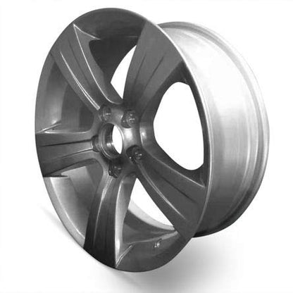For 2011-2017 Jeep Patriot 17 Inch Painted Silver Alloy Rim - OE Direct Replacement - Road Ready SUV Wheel