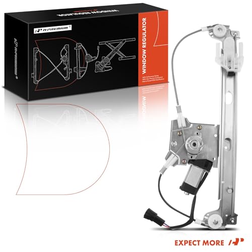 A-Premium Rear Driver Side Power Window Regulator with Motor (2-Pin) - style: Rear Driver (LH)