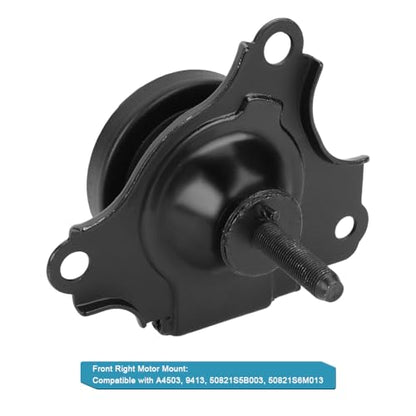 Engine Motor & Transmission Mount Kit Replacement for 2002-2006 Acura RSX - size: 4PCS-Compatible with 2002-2005 Civic 2.0L