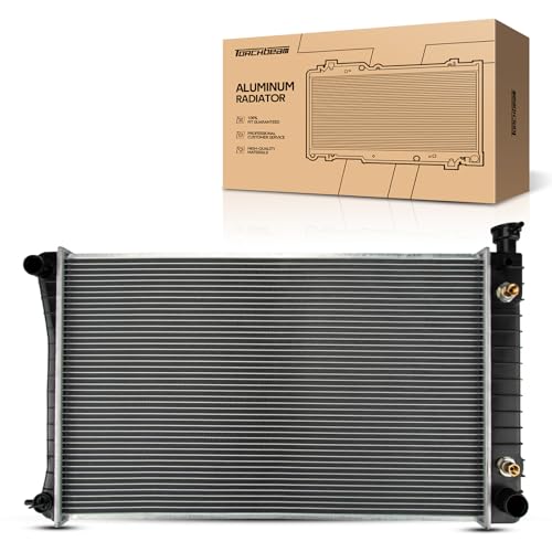 Torchbeam Core Radiator Compatible with K1500, C1500, K2500, K1500 Suburban, C2500, C1500 Suburban, V1500 Suburban, K3500, V3500, C3500, R1500 Suburban, R3500, Transmission Oil Cooler Included - size: CU618