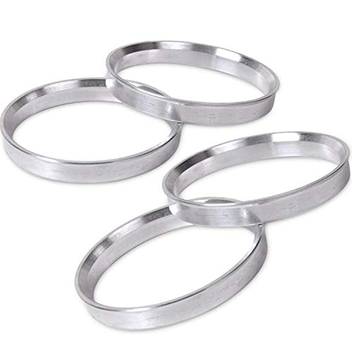 4pcs Wheel Hub Centric Rings 72.6 72.56 to 57.1 OD=72.6mm ID=57.1mm Aluminium Alloy Wheel Hubrings 57.1 to 72.6 - size: 57.1 to 72.6
