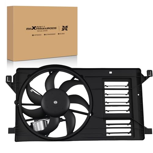 maXpeedingrods New Radiator Cooling Fan Assembly For Mazda 3 2.0L-L4 2010-2013, LF8B15025C 622400 R2AH15025B