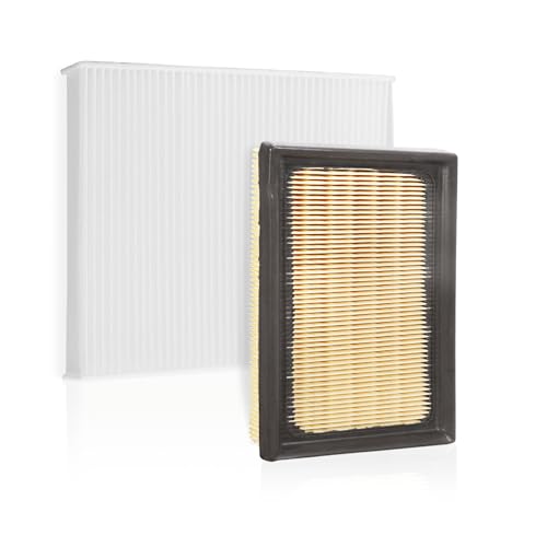 Engine Air Filter Replacement 17801-21060, 87139-0E040 Compatible with Toyota: Prius (2016-2021), Prius C (2012-2019), Prius Prime (2017-2021), Corolla Hybrid LE (2020-2021) OE - style: 17801-21060&87139-0E040