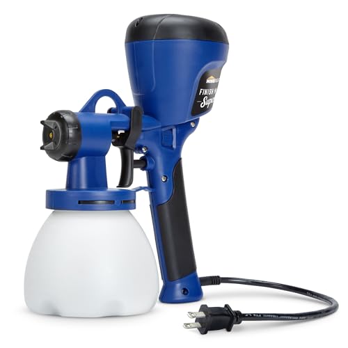 HomeRight Super Finish Max HVLP Paint and Stain Sprayer, 3 Brass Tips - size: Super Finish Max