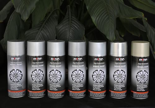EASTUP Premium Antique Broze Metallic Acrylic Enamel Wheel Paint - Brilliant Finish, High Durability, Fade-resistant, Quick Drying Rim Coating Spray Paint. - color: 07#132-Broze