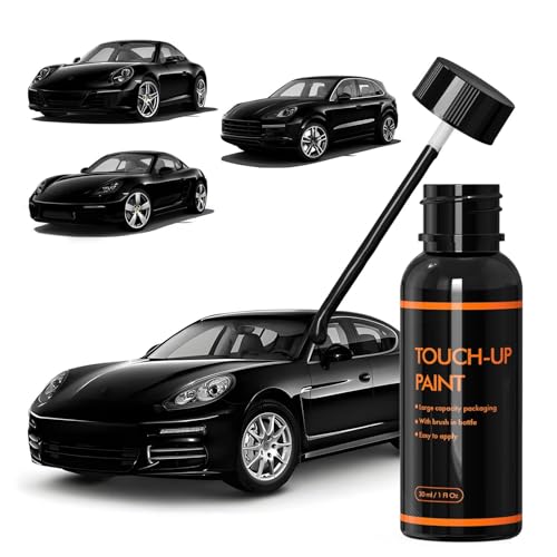 041 Black Touch Up Paint Compatible with Porsche, Automotive Paints - color: 041 Black