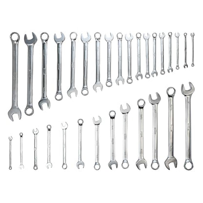 Wiha 30492 31-Piece Combination Wrench Set, SAE and Metric