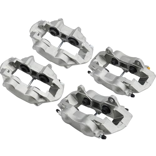 Brtec Front & Rear Left & Right Disc Brake Caliper Assembly, 4PCS - size: 187016+187017+187019+187020