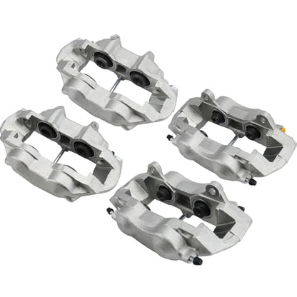 Brtec Front & Rear Left & Right Disc Brake Caliper Assembly, 4PCS - size: 187016+187017+187019+187020