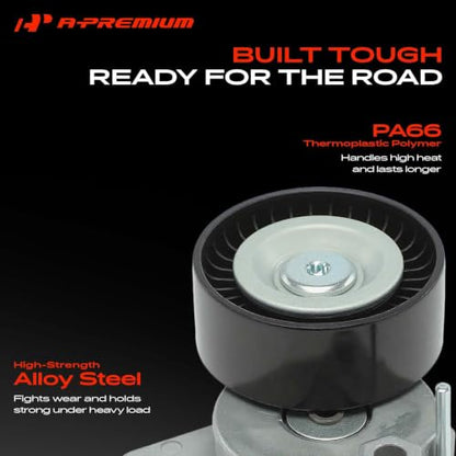 A-Premium Automatic Belt Tensioner Assembly with Pulley - style: A1372000270