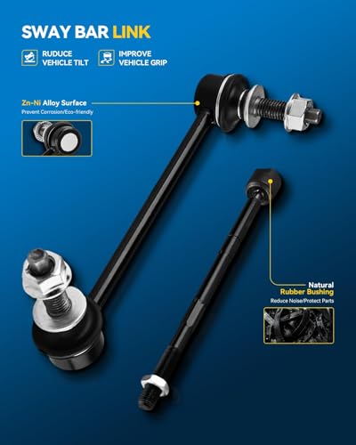 PHILTOP Front Lower Control Arm K641333 K641334 for Dodge Journey 2009-2015