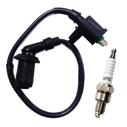 GY6 150cc Racing Ignition Coil Spark Plug Scooter ATV Go Kart